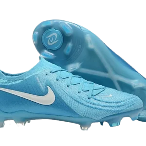Phantom Luna Elite NU FG Firm Ground Soccer Cleats - Light Blue/White