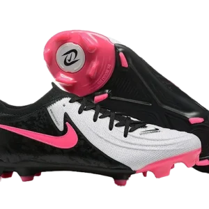 Phantom Luna Elite NU FG Firm Ground Soccer Cleats - White/Black/Pink undefined