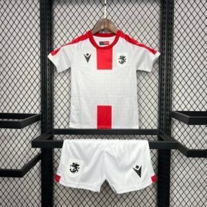 2024-2025 Georgia Home Euro 2024 Kids Jersey