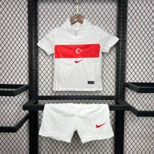 2024-2025 Turkey Home Euro 2024 Kids Jersey