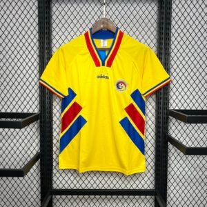 1994 Romania Home Retro Jersey