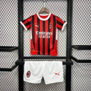 2024-2025 AC Milan Kids Home Jersey