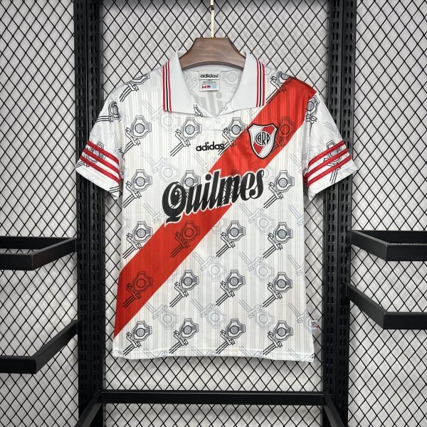 1996-1997 River Plate Home Retro Jersey