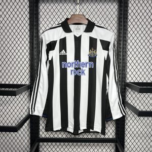2003/2005 Newcastle United Home Long Sleeve Retro Jersey