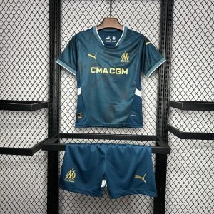 2024-2025 Marseille Away Kids Jersey