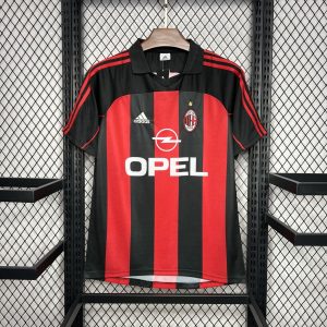 2000-2002 AC MILAN HOME RETRO JERSEY