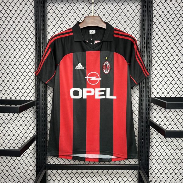 2000-2002 AC MILAN HOME RETRO JERSEY