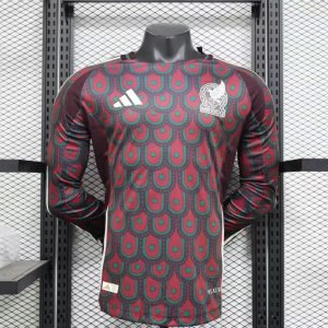 2024 Mexico Copa America Long Sleeve Home Player Version