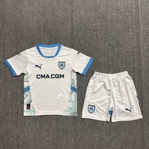 2024-2025 Marseille Home Kids Jersey