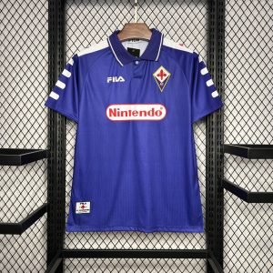1998  Fiorentina Home Retro Jersey