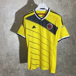 2014 Colombia Home Retro Jersey