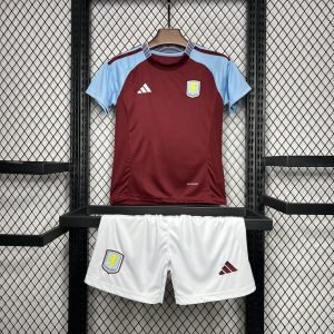 2024-2025 ASTON VILLA HOME KIDS JERSEY