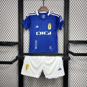 2024-2025 Real Oviedo Home Kids Jersey