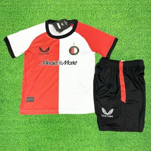 2024-2025 Feyenoord Rotterdam Home Kids Jersey