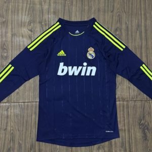 2012-2013 REAL MADRID AWAY LONG SLEEVE RETRO JERSEY