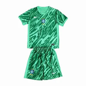 2024-2025 Brazil Goalkeeper Kids Jersey