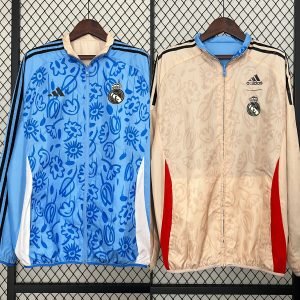 2024-2025 Real Madrid Reversible Windbreaker