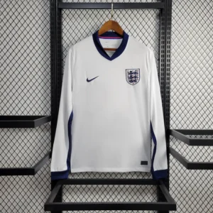 2024 England Euro 2024 Home Long Sleeve Stadium Version