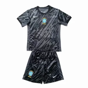2024-2025 Brazil Goalkeeper Kids Jersey