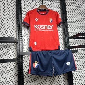2024-2025  Osasuna Home Kids Jersey