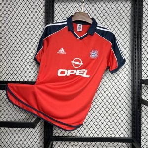 1999-2000 Bayern Munich Home Retro Jersey