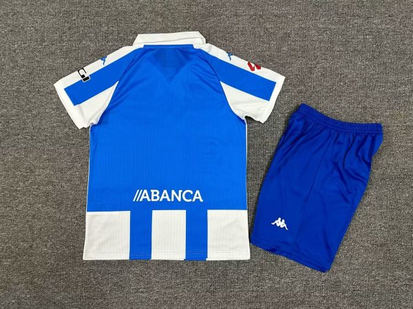 2024-2025  Deportivo La Coruña Home Uniform - Image 2