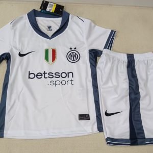 2024-2025 Inter Milan Away Kids Jersey