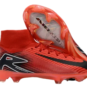 Air Zoom Mercurial Superfly 10 Elite FG Firm Ground Soccer Cleats - Red/Black