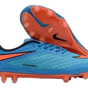Hypervenom Phantom FG Firm Ground Soccer Cleats - Blue/Orange