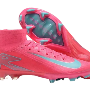 Air Zoom Mercurial Superfly 16 Elite FG Firm Ground Soccer Cleats - Pink/Mint