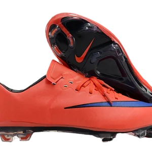 Mercurial Vapor 10 FG Firm Ground Soccer Cleats - Red/Blue/Black