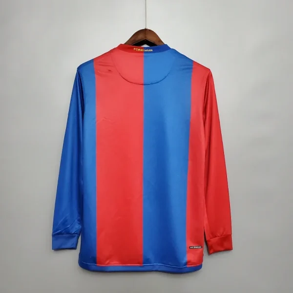 2006-2007 Barcelona Retro Home Long Sleeve Jersey - Image 2
