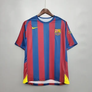 2006 Barcelona Champions League Home Retro Jersey