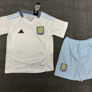 2024-2025 ASTON VILLA AWAY KIDS JERSEY