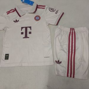 2024-2025 Bayern Munich Away Kids Jersey
