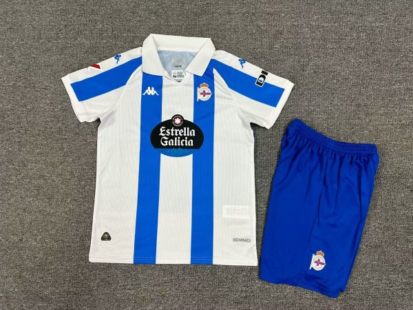 2024-2025  Deportivo La Coruña Home Uniform