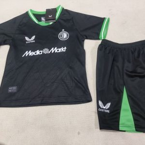 2024-2025 Feyenoord Rotterdam Away Kids Jersey