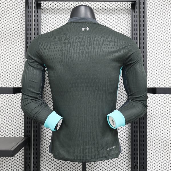2024-2025 Liverpool Long Sleeve Away Player Version - Image 2