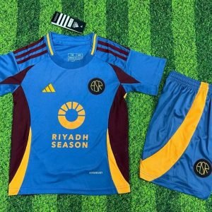 2024-2025 Roma Third Kids Jersey