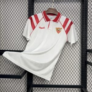 1992-1993 Sevilla Home Retro Jersey