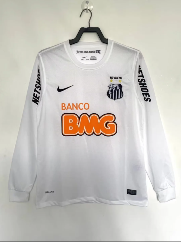 2012-2013 Santos Home Retro Long Sleeve Jersey