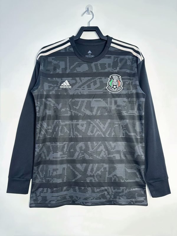 2019 Mexico Home Long Sleeve Retro Jersey