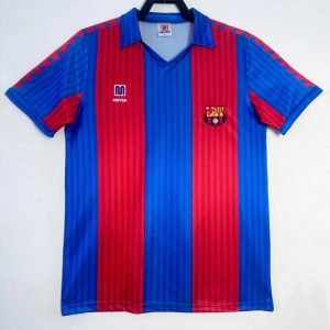 1989-1992 Barcelona Home Retro Jersey