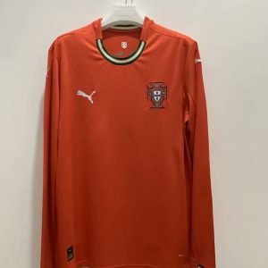 2025-2026 Portugal Home Long Sleeve Stadium Version