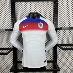 2025-2026 England Home Long Sleeve Player Version