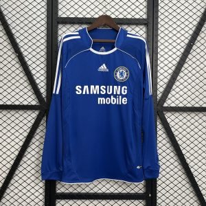 2006-2007 Chelsea Home Long Sleeve Retro Jersey