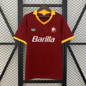 1989/1990 Roma Home Retro Jersey