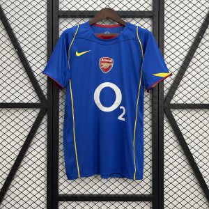 2004-2005 Arsenal Away  Retro Soccer Jersey