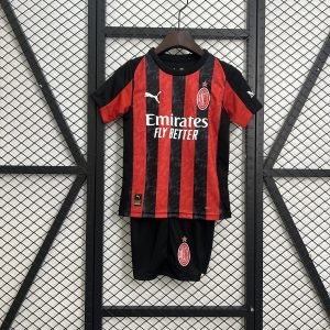 2025-2026 AC Milan Kids Home Jersey