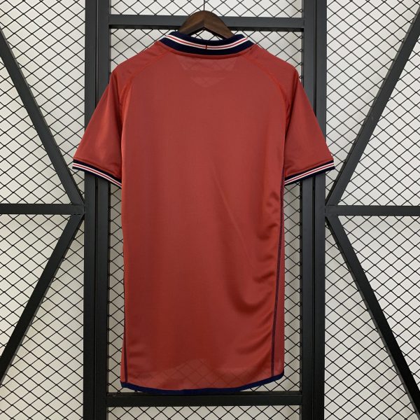 2002 England Retro Away Soccer Jersey - Image 2